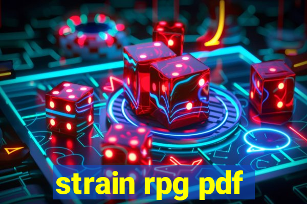 strain rpg pdf